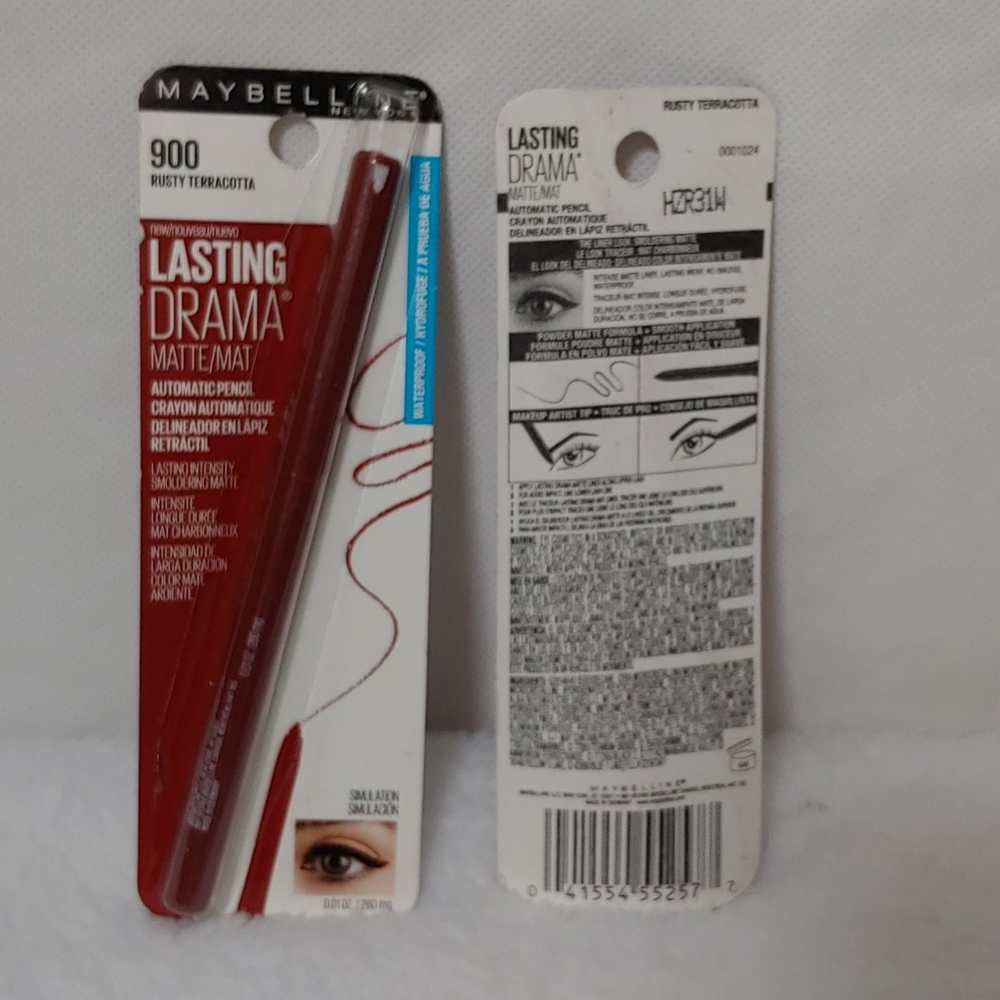 2 Maybelline Lasting Eyeliner # 900 Terracotta New